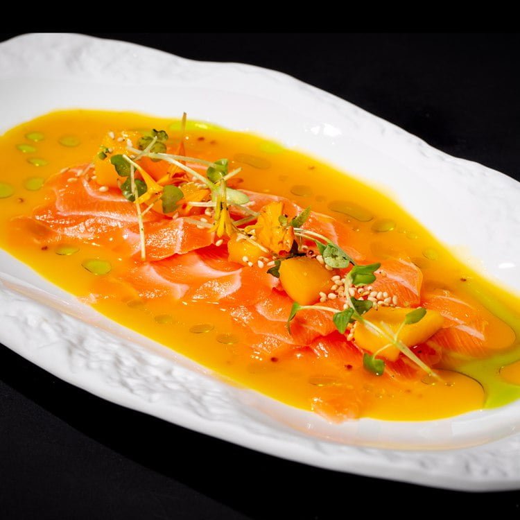 CA4- CARPACCIO SALMON PASSION FRUIT 5PZ