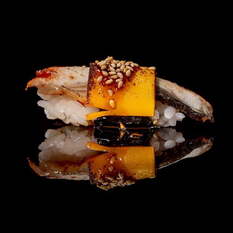 N3- NIGIRI CHEESE UNAGHI 2PZ