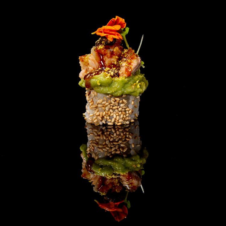 U36- FRIED SALMON TRUFFLE ROLL 4PZ