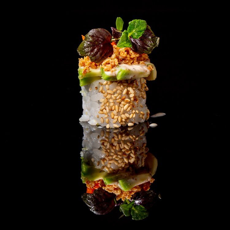 U4- CRISPY GREEN SALMON ROLL 4PZ