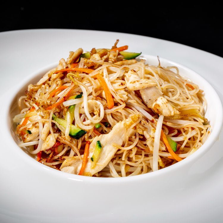 43 – SPAGHETTI DI RISO CON POLLO