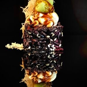 BU6- Black ebiten roll