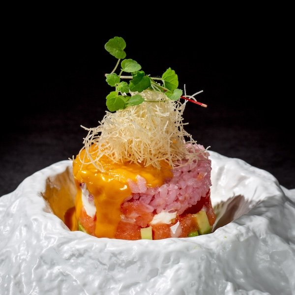 PS4- Pink salmon burger